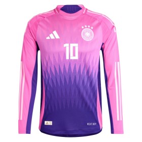 Maillot Allemagne Musiala 10 Exterieur UEFA Euro 2024 Manche Longue